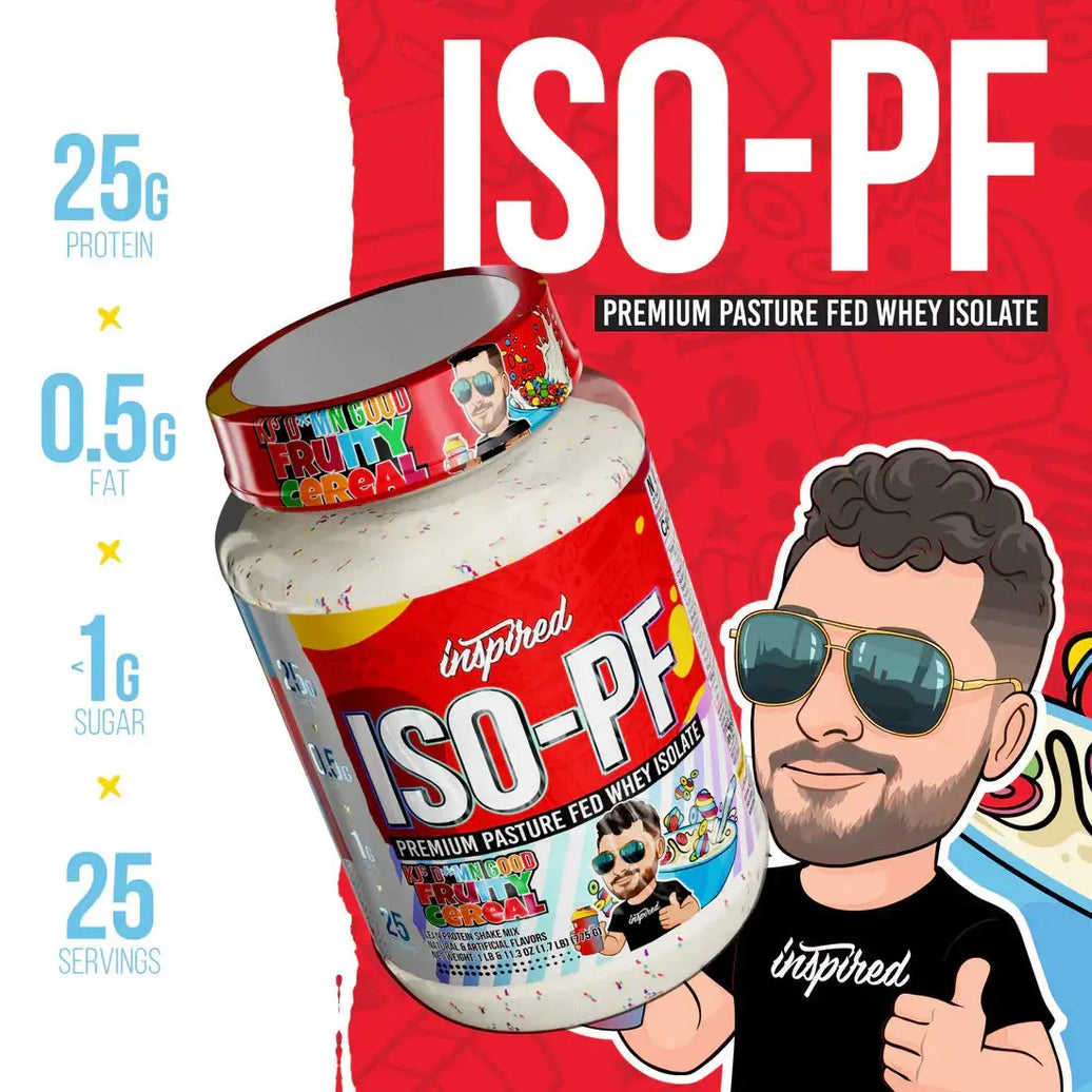Inspired Nutraceuticals | ISO-PF: Pasture Fed Isolate Inspired Nutraceuticals