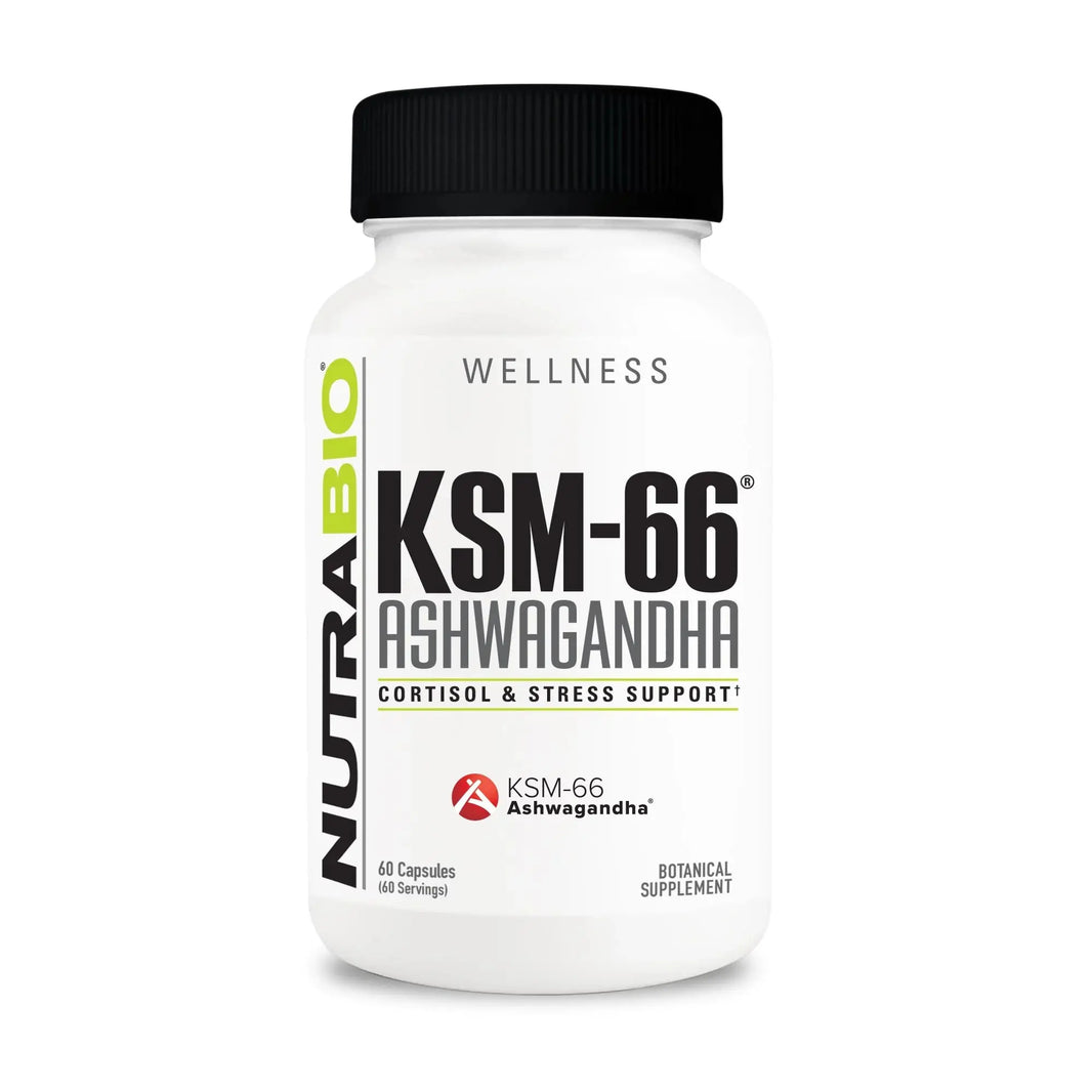 NutraBio | Ashwagandha KSM-66 NutraBio