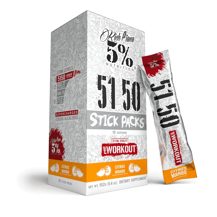 5150 Pre-Workout Stick Packs Max Muscle Orlando