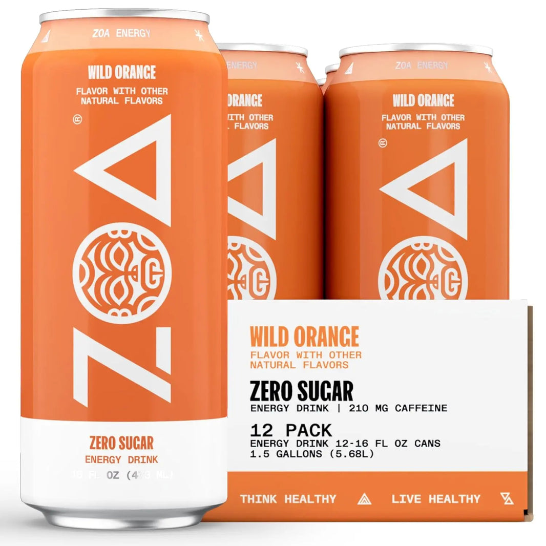 ZOA Zero Sugar Energy Max Muscle Orlando