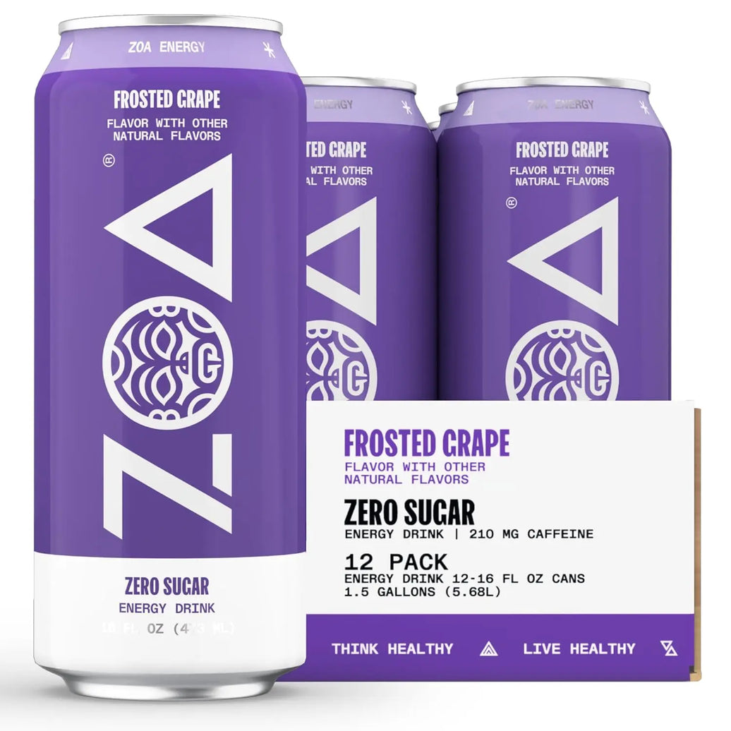 ZOA Zero Sugar Energy Max Muscle Orlando