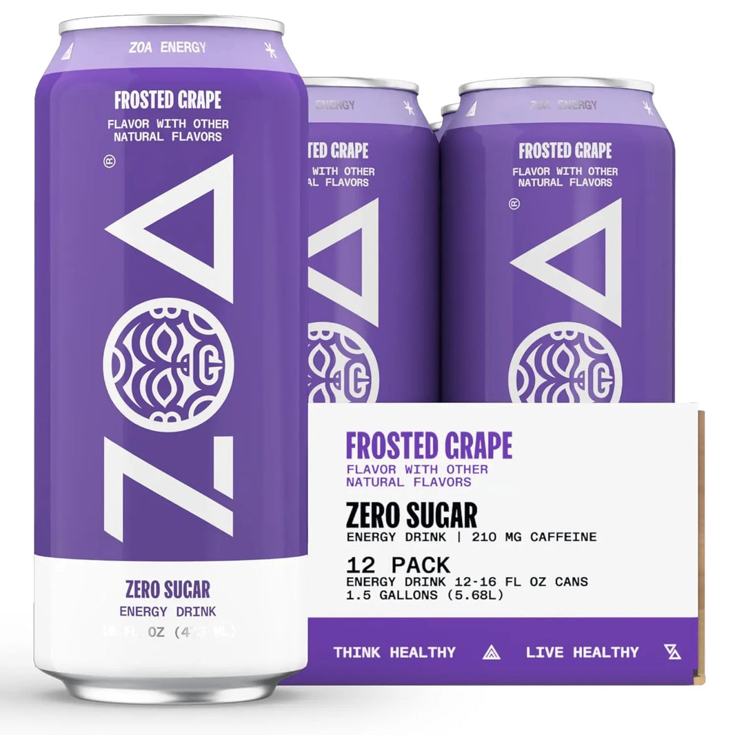 ZOA Zero Sugar Energy Max Muscle Orlando