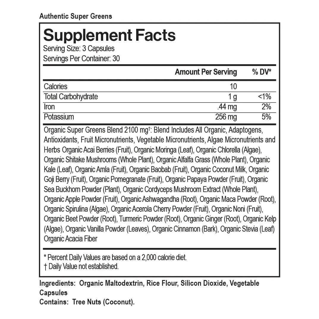 AUTHENTIC SUPER GREENS Max Muscle Orlando
