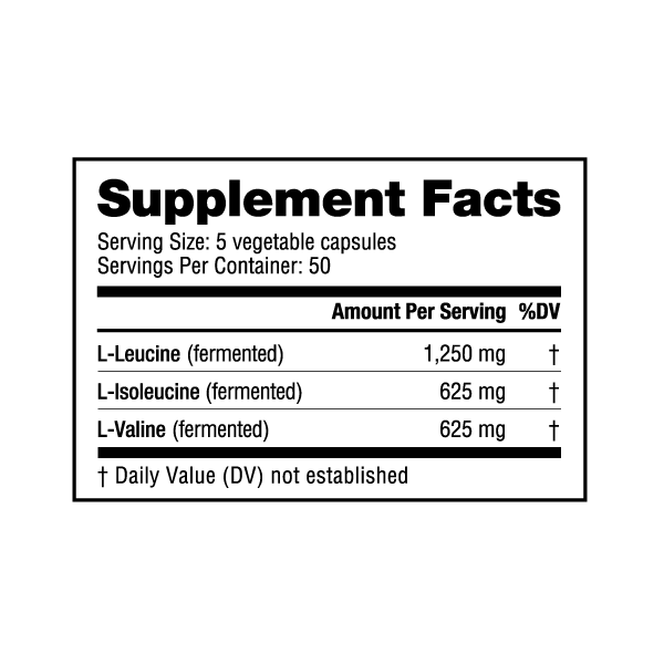 BCAA 2500 Max Muscle Orlando