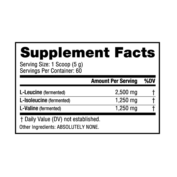 BCAA Naturally Sweet Powder Max Muscle Orlando