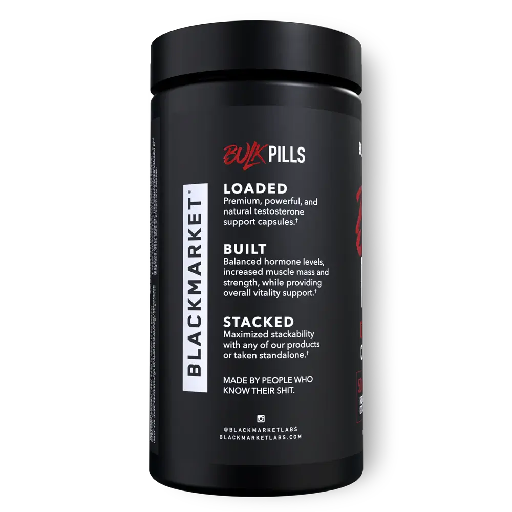 Black Market Labs | Bulk Testosterone Pills BLACK MARKET LABS