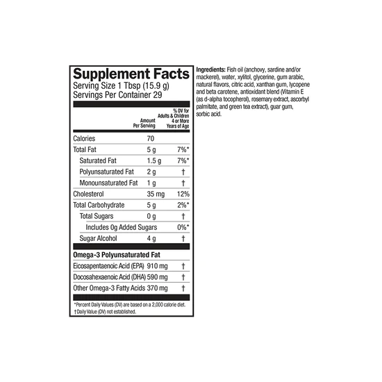 Barleans High Potency Fish Oil Max Muscle Orlando