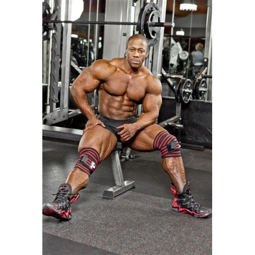 Black Line Knee Wraps - Model 1178B Max Muscle Orlando