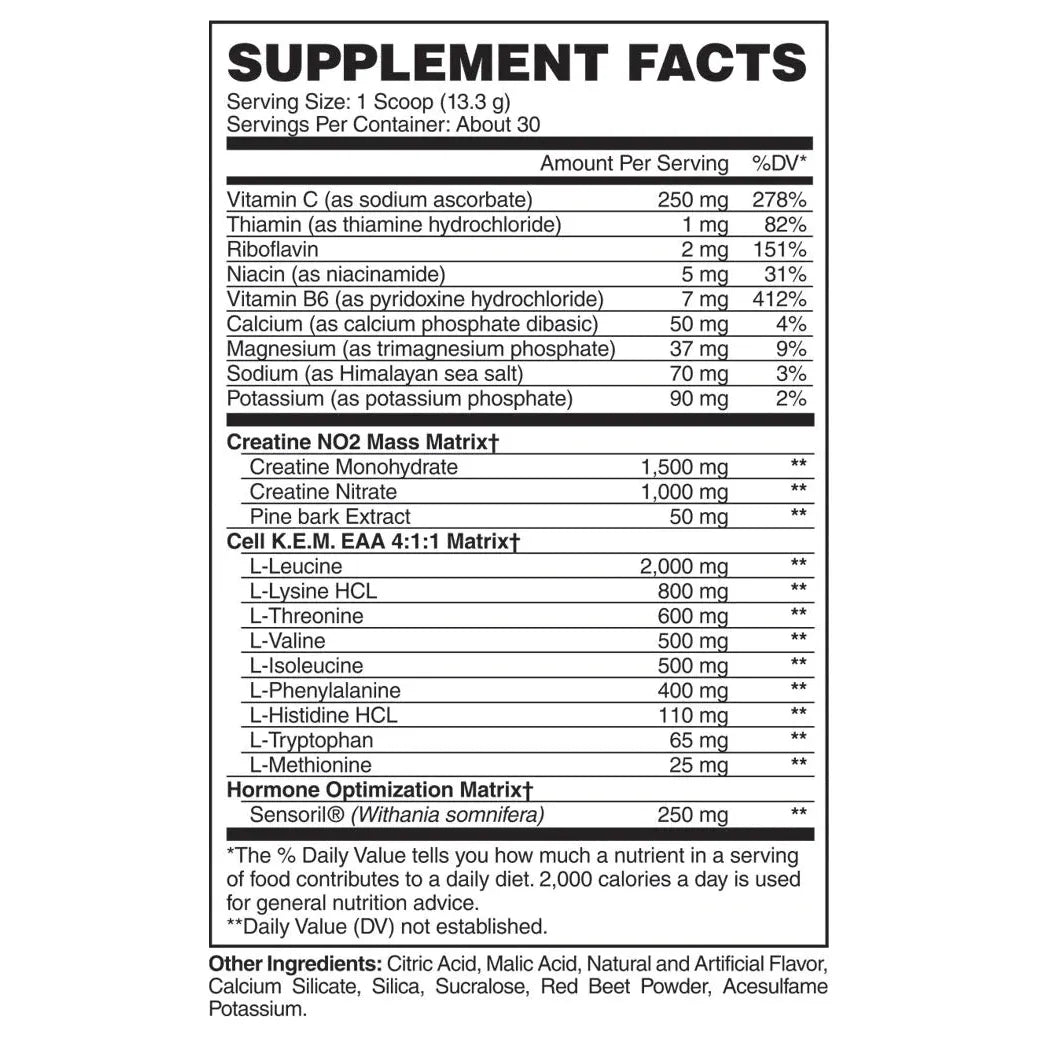 CELL K.E.M. PR - POST TRAINING CREATINE & AMINO BUILDER Max Muscle Orlando