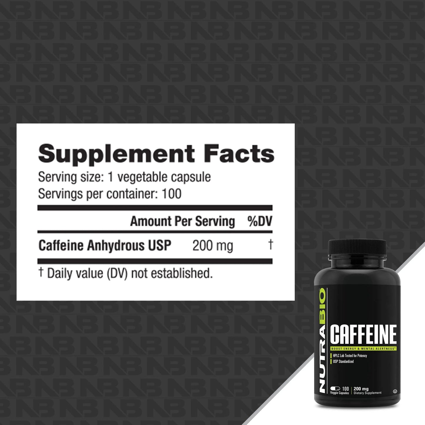 Caffeine (200mg) Max Muscle Orlando