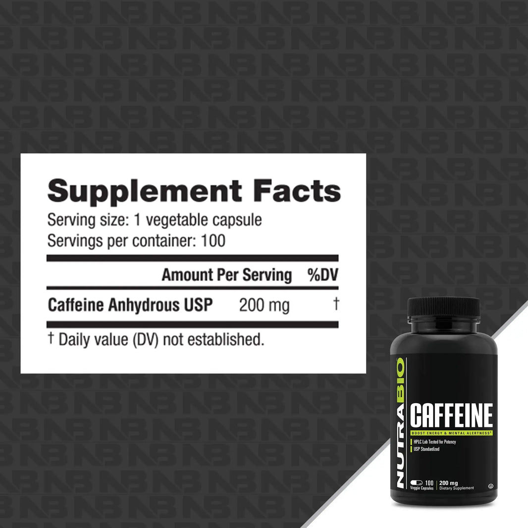 Caffeine (200mg) Max Muscle Orlando