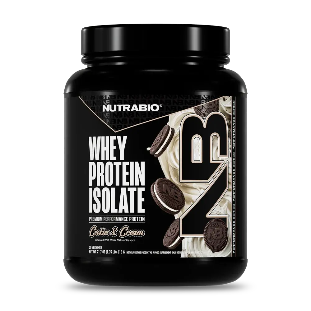 NutraBio | Whey Protein Isolate 20 SV NutraBio