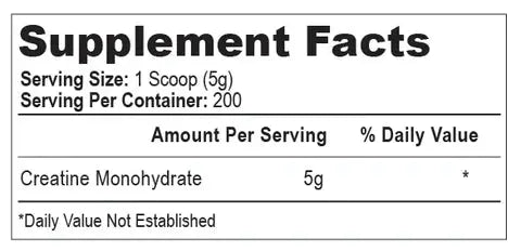 Phosphagen Creatine Monohydrate 1000g Hi-Tech Pharmaceuticals