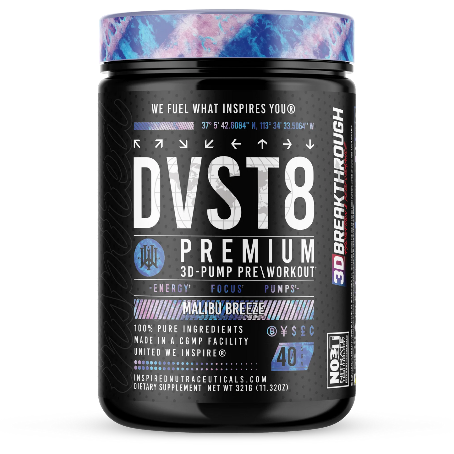 DVST8 Global™ Pre-Workout Max Muscle Orlando
