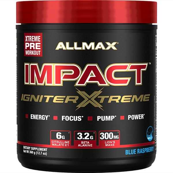 IMPACT IGNITER XTREME: PRE WORKOUT SUPPLEMENT Max Muscle Orlando