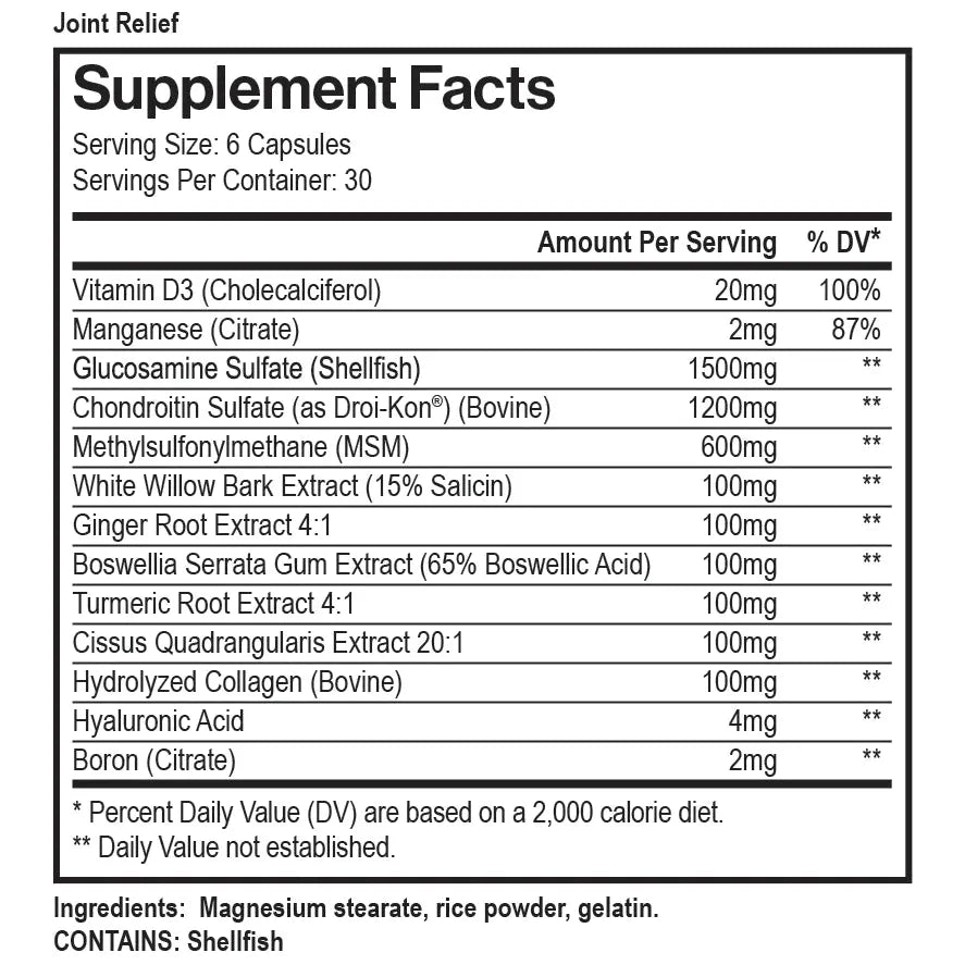 JOINT RELIEF 2.0 Max Muscle Orlando