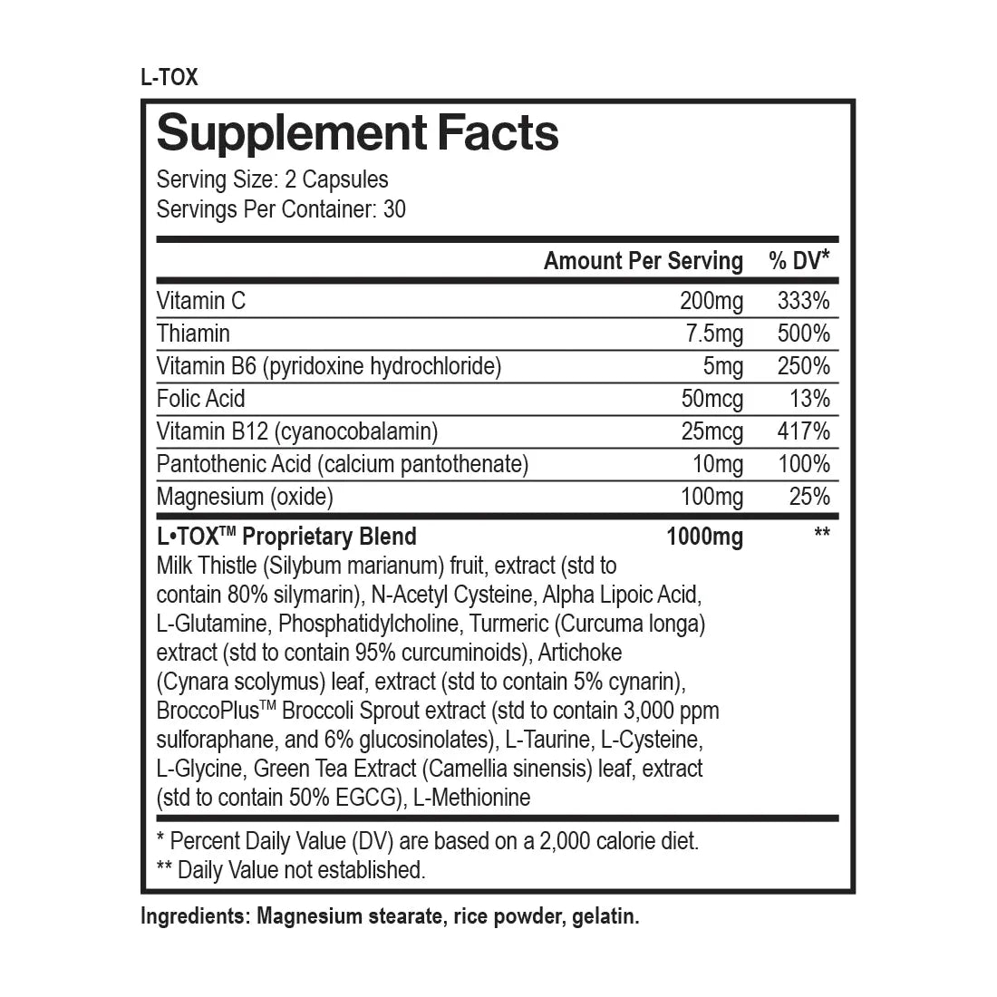 L-TOX Max Muscle Orlando