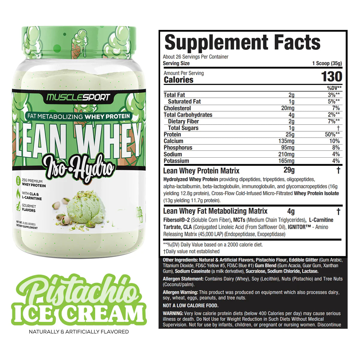 Lean Whey™ 2lb | Buy 1 Get 1 50% Off Max Muscle Orlando