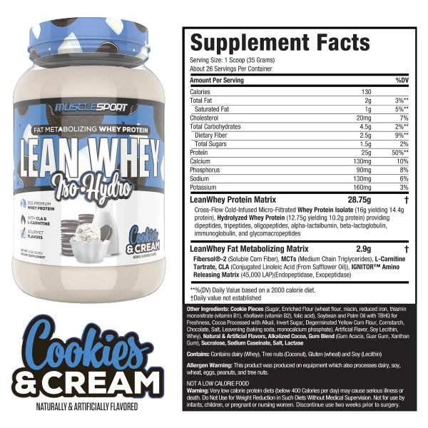 Lean Whey™ 2lb | Buy 1 Get 1 50% Off Max Muscle Orlando