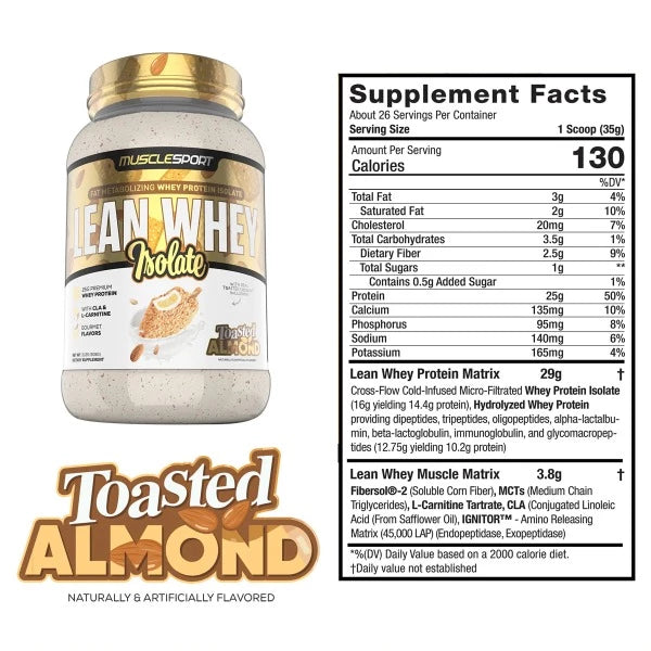 Lean Whey™ 2lb | Buy 1 Get 1 50% Off Max Muscle Orlando