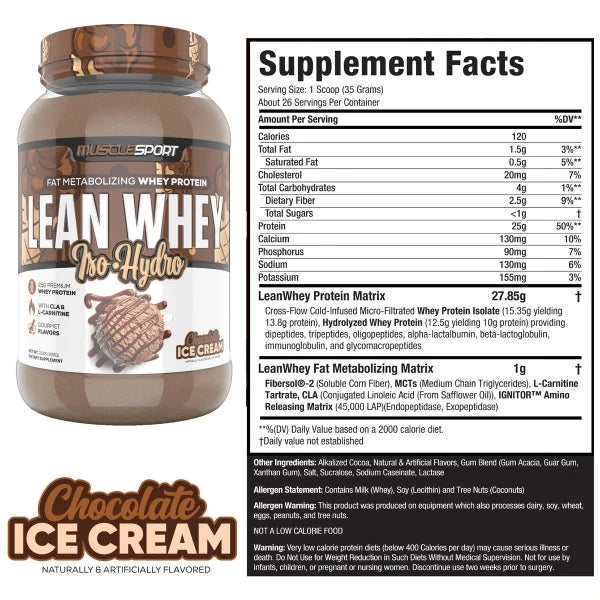 Lean Whey™ 2lb | Buy 1 Get 1 50% Off Max Muscle Orlando