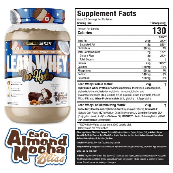 Lean Whey™ 2lb | Buy 1 Get 1 50% Off Max Muscle Orlando