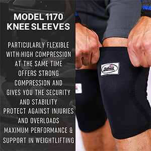 Model 1170CF Men's Knee Sleeves. Rx (Set of 2) Max Muscle Orlando