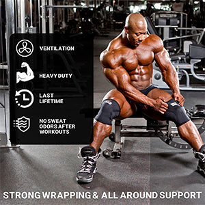 Model 1170CF Men's Knee Sleeves. Rx (Set of 2) Max Muscle Orlando