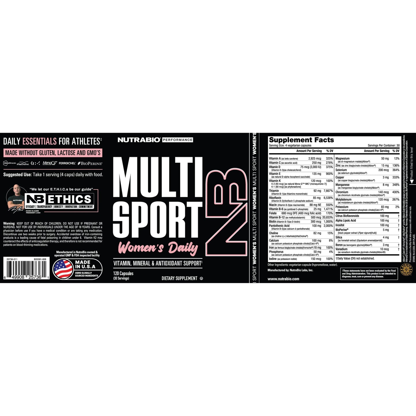 MultiSport for Women /120 Max Muscle Orlando