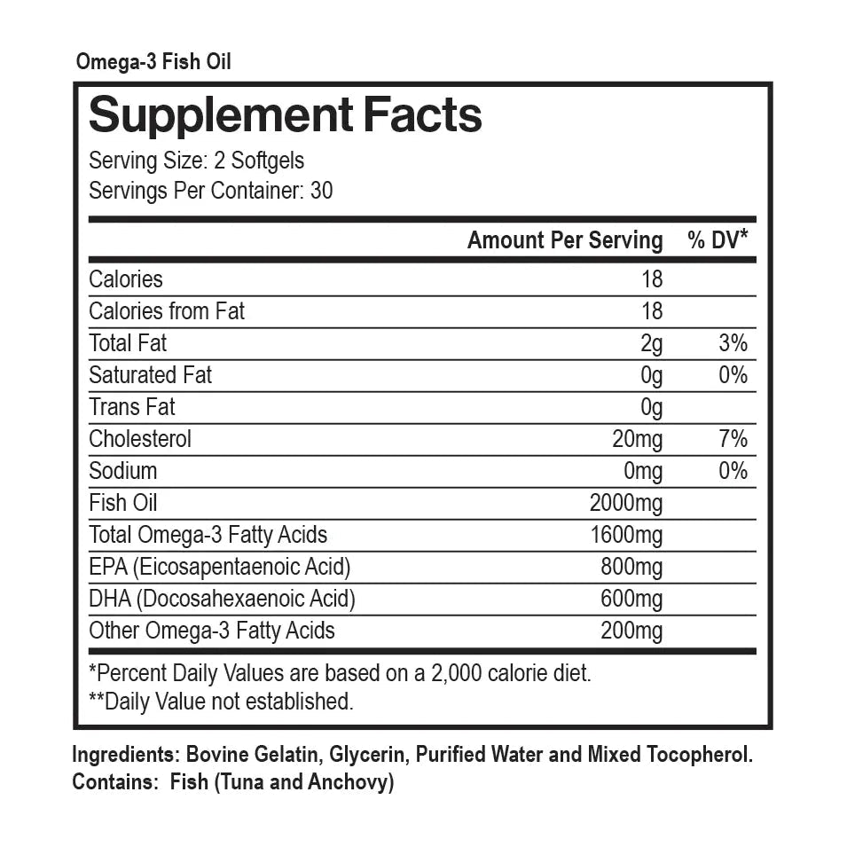 NATURLIGA™ TRIPLE STRENGTH OMEGA-3 FISH OIL Max Muscle Orlando