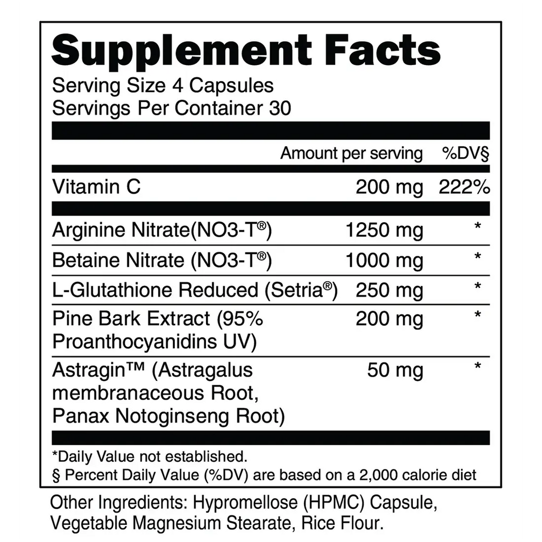 Transparent Labs | Nitric Oxide Transparent Labs