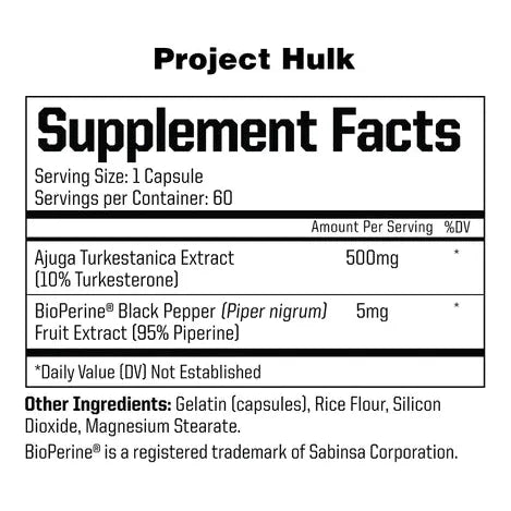 PROJECT HULK | Buy 1 Get 1 Free Max Muscle Orlando