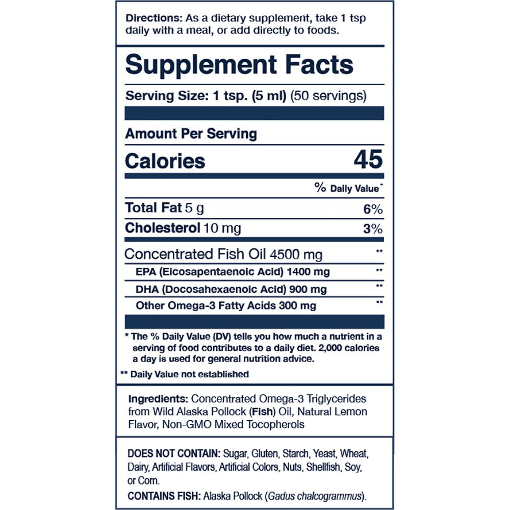 Peak Omega-3 Liquid Max Muscle Orlando