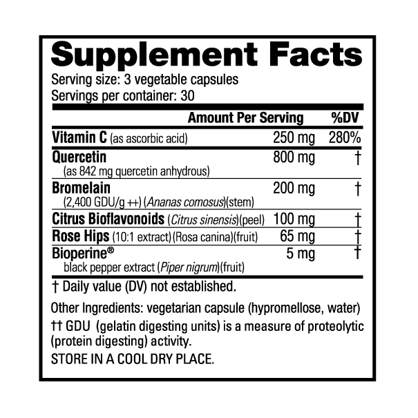 Quercetin Advanced /90 Max Muscle Orlando