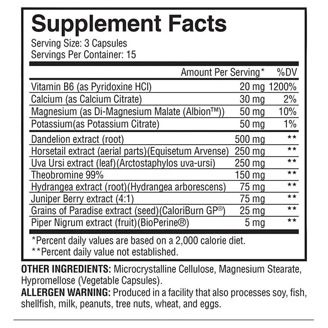 SUPER DRY - PREMIUM WATER LOSS MATRIX Max Muscle Orlando