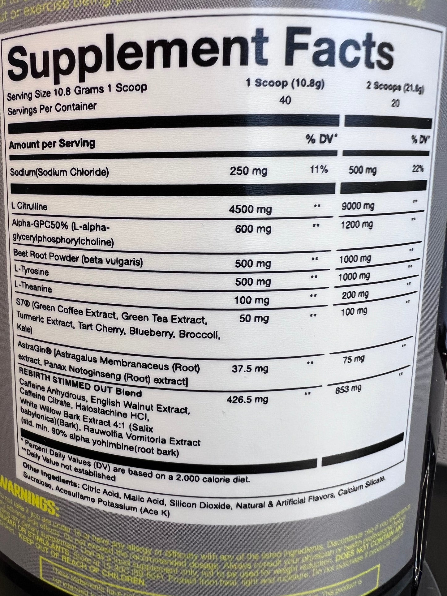 Stampede - Pre-Workout Max Muscle Orlando