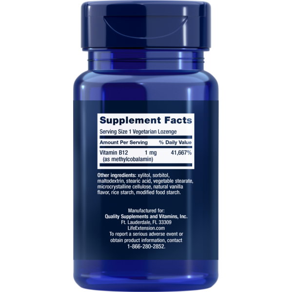Vitamin B12 Methylcobalamin Max Muscle Orlando
