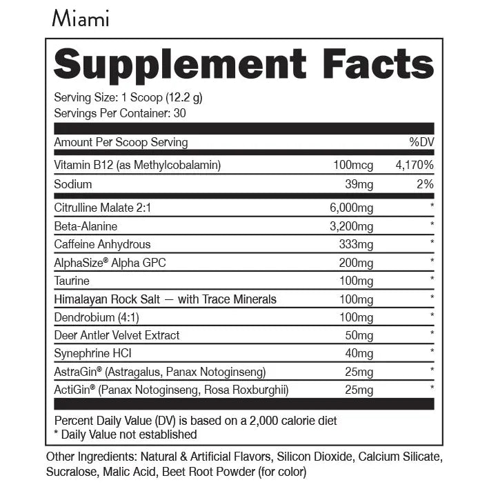 Woke AF - High Stimulant Pre-Workout Max Muscle Orlando
