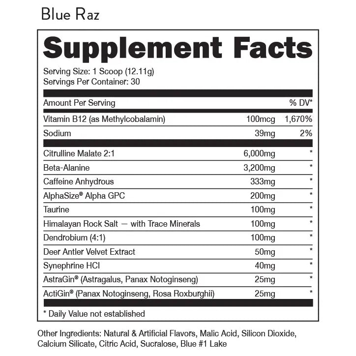 Woke AF - High Stimulant Pre-Workout Max Muscle Orlando