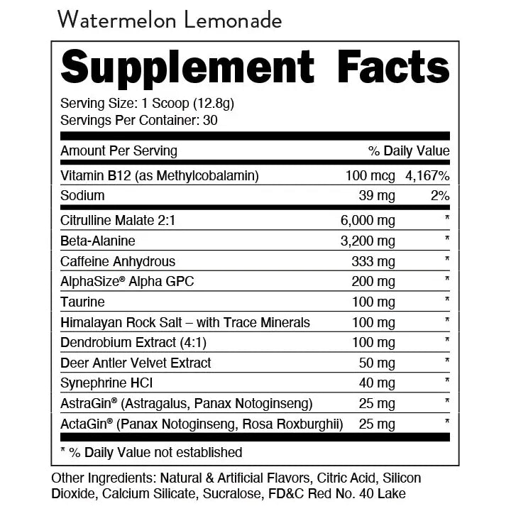Woke AF - High Stimulant Pre-Workout Max Muscle Orlando