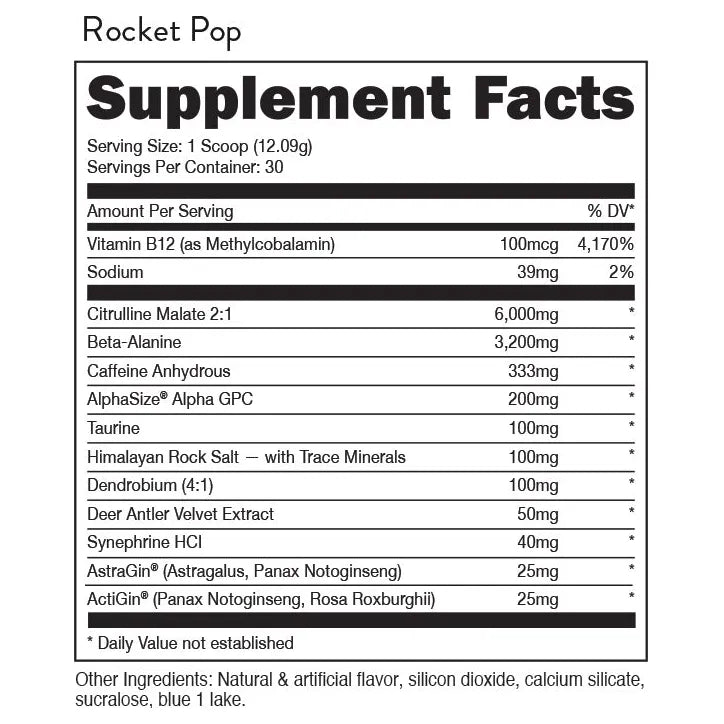 Woke AF - High Stimulant Pre-Workout Max Muscle Orlando