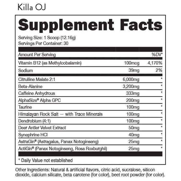 Woke AF - High Stimulant Pre-Workout Max Muscle Orlando