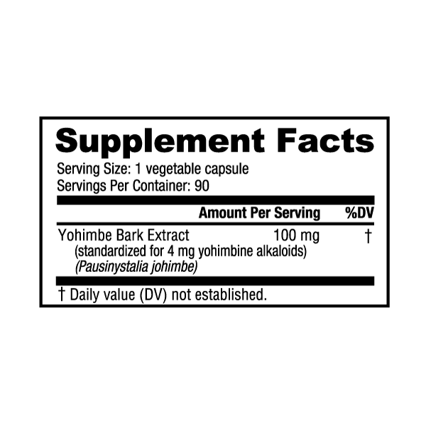 YOHIMBINE HCL /4mg Max Muscle Orlando
