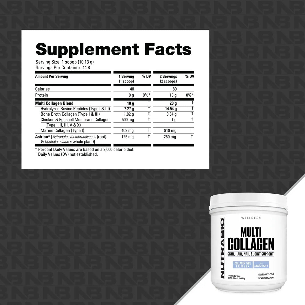 NutraBio | Multi Collagen NutraBio