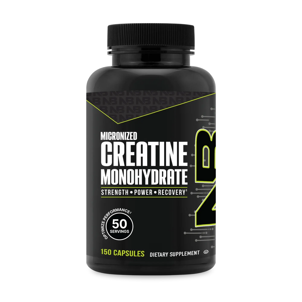NutraBio | Creatine Monohydrate Capsules NutraBio