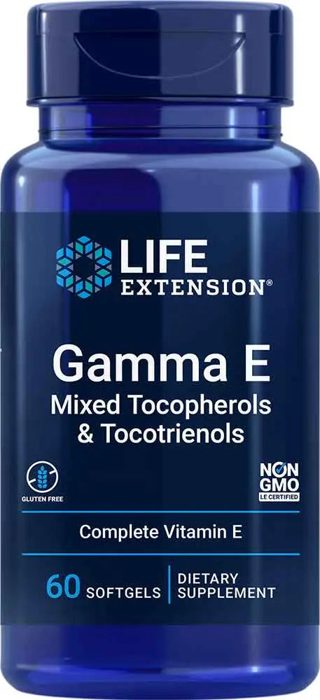 Life Extension | Gamma E Mixed Tocopherols & Tocotrienols Life Extension