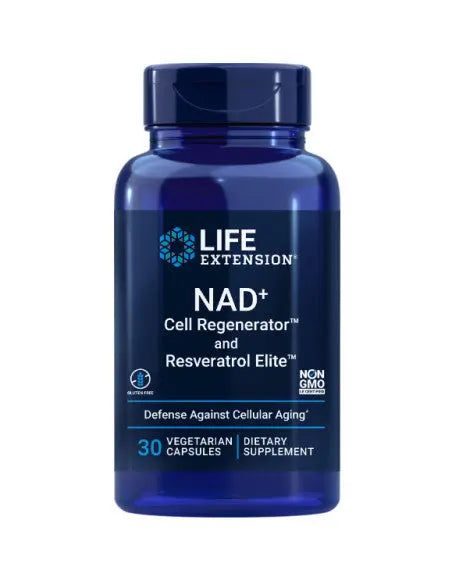 Life Extension | NAD+ Cell Regenerator™ and Resveratrol Elite™ Life Extension