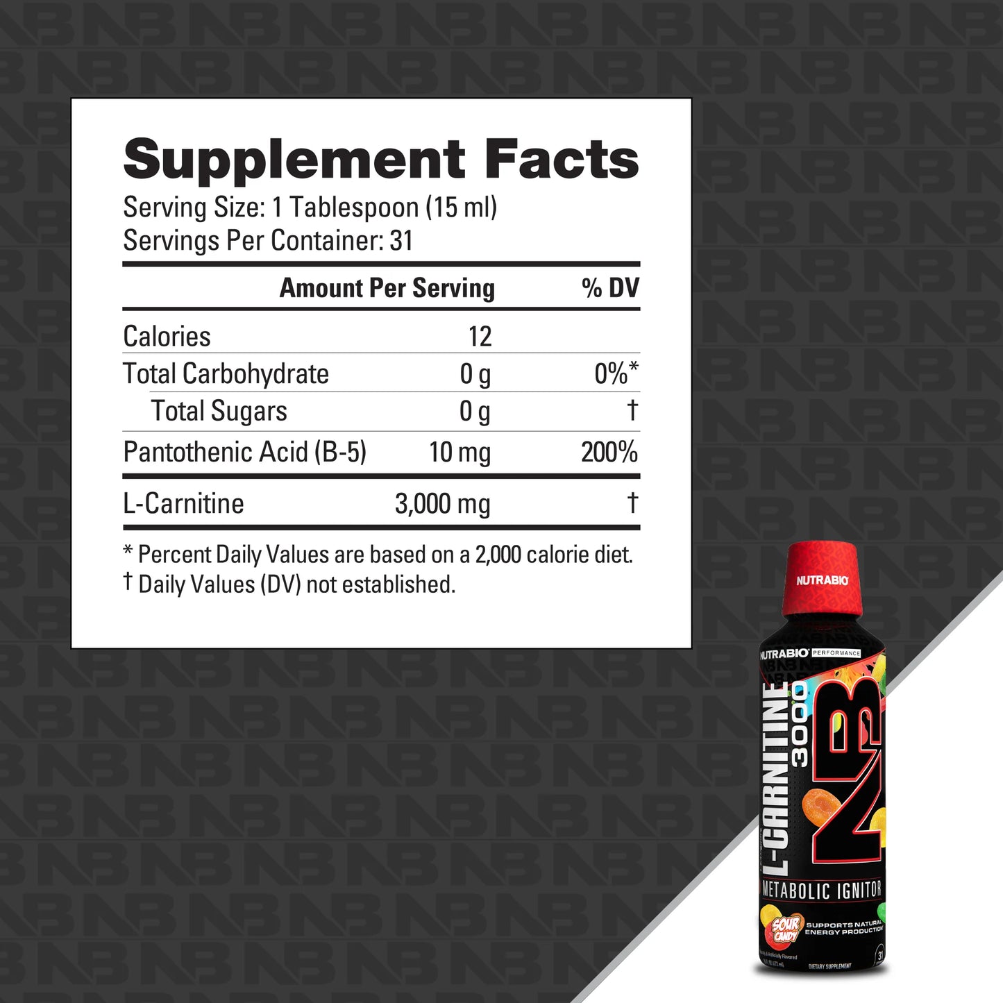 LeanShots L-Carnitine (3000mg)