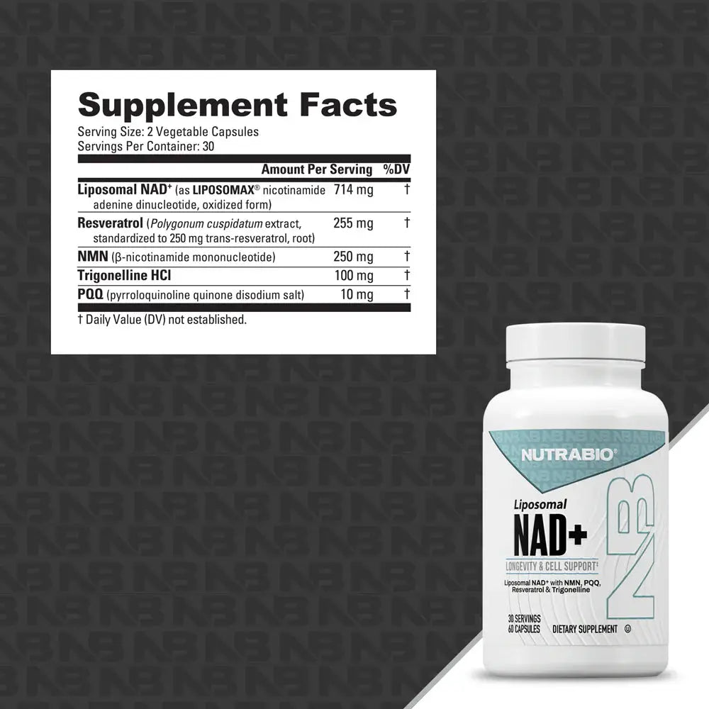 NutraBio | Liposomal NAD+ NutraBio