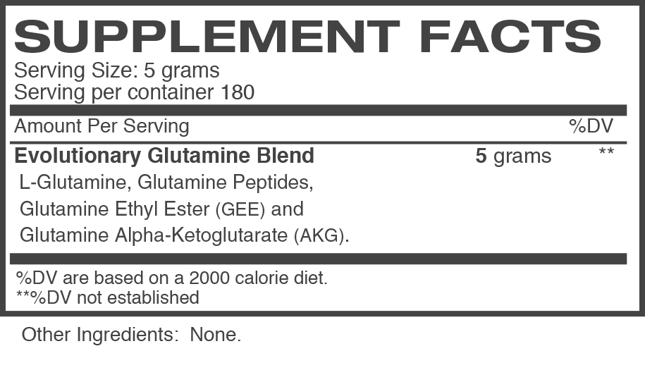 Intek Nutrition | Glutamine Complex Intek Nutrition